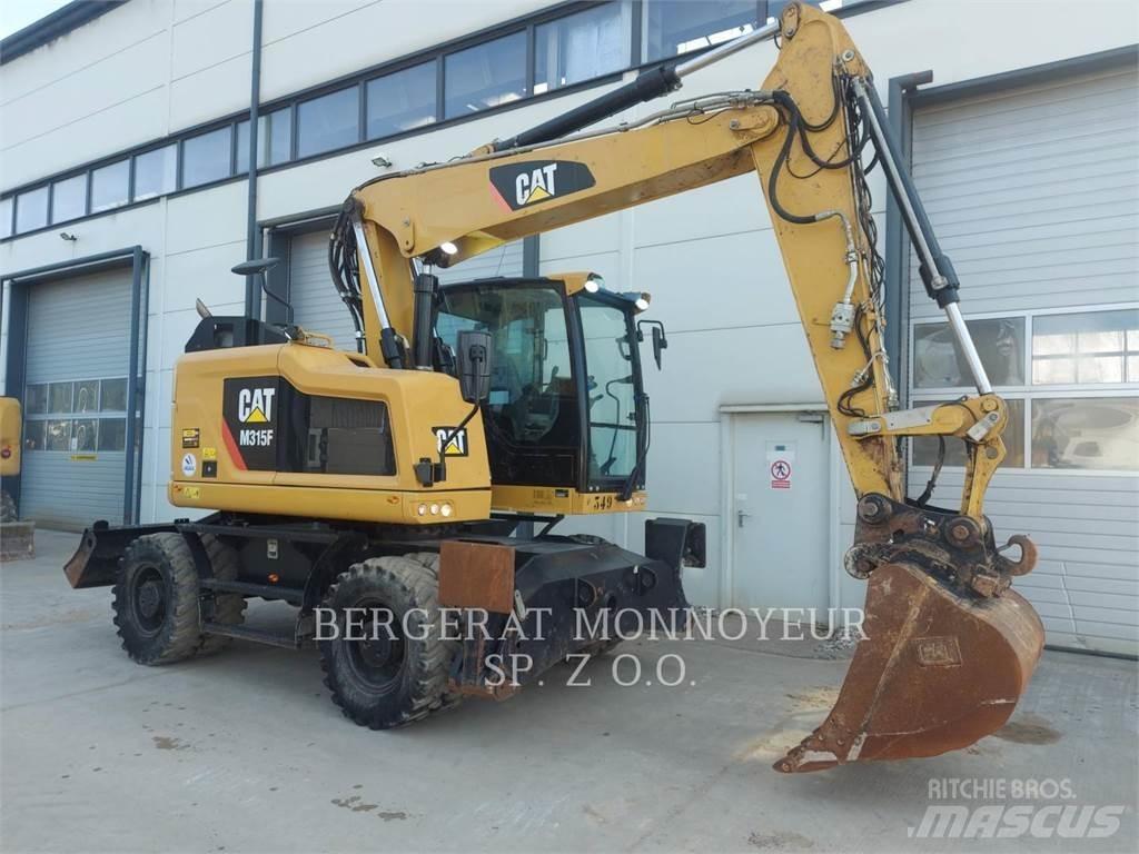 CAT M315F Колесни екскаватори