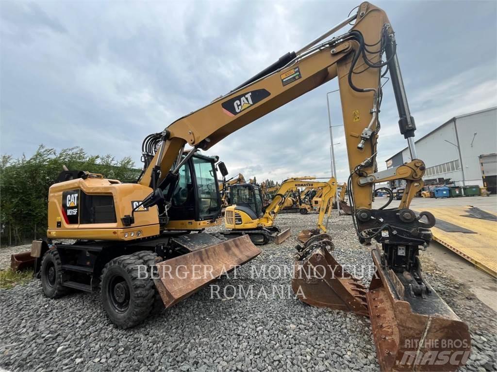 CAT M315F Колесни екскаватори