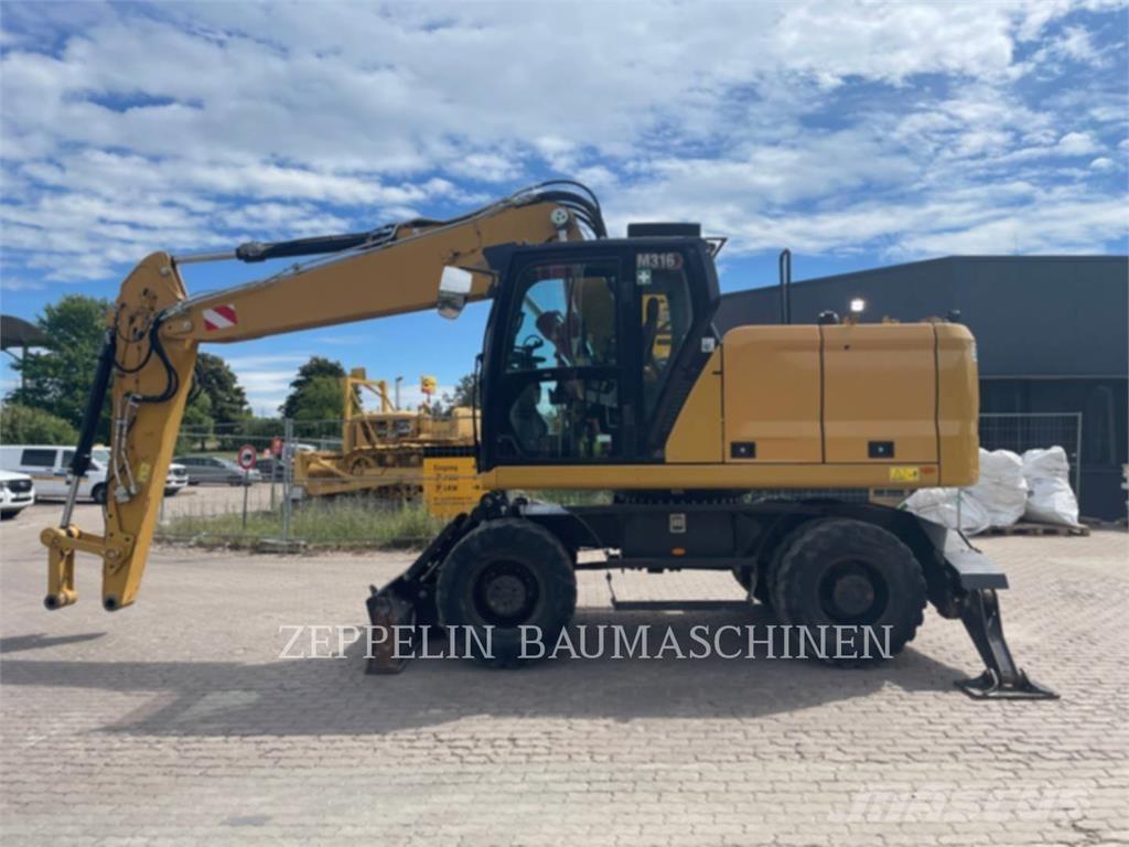 CAT M316-07A Колесни екскаватори