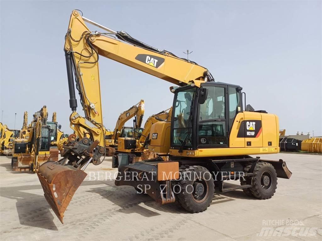 CAT M316F Колесни екскаватори