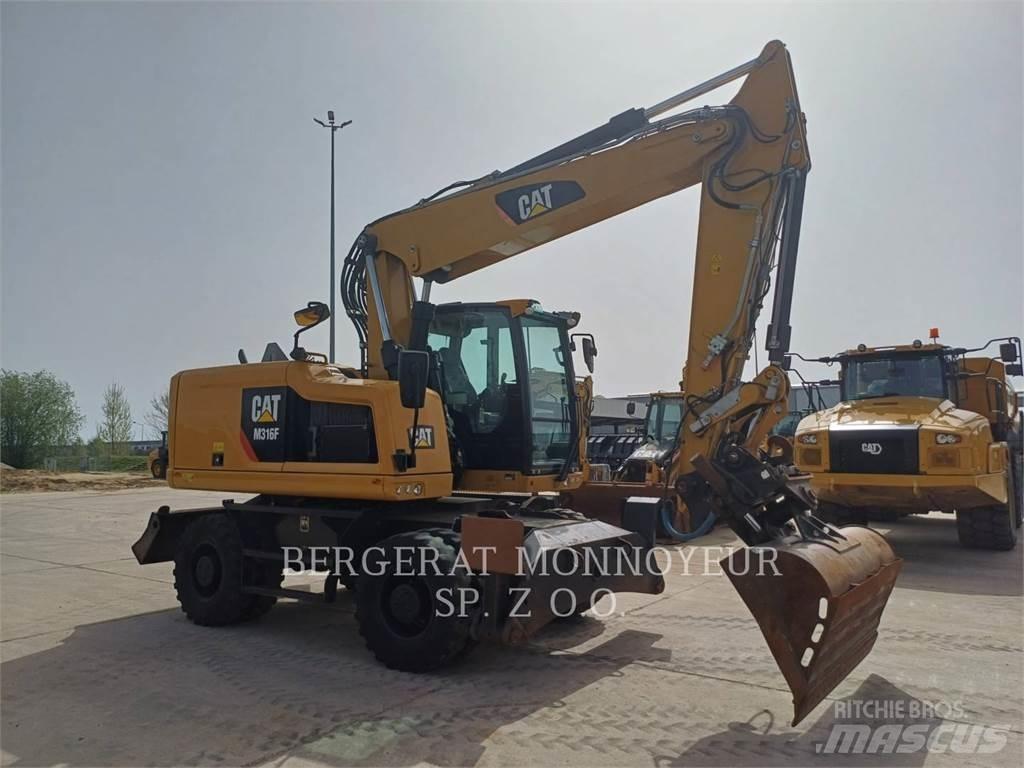 CAT M316F Колесни екскаватори