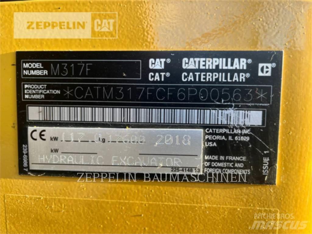 CAT M317F Колесни екскаватори