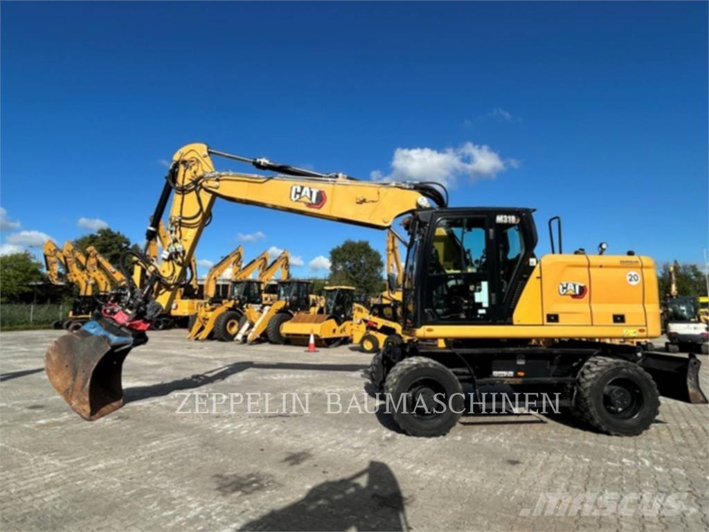 CAT M318-07A Колесни екскаватори