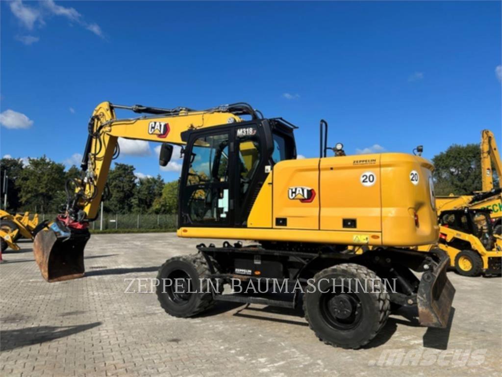 CAT M318-07A Колесни екскаватори