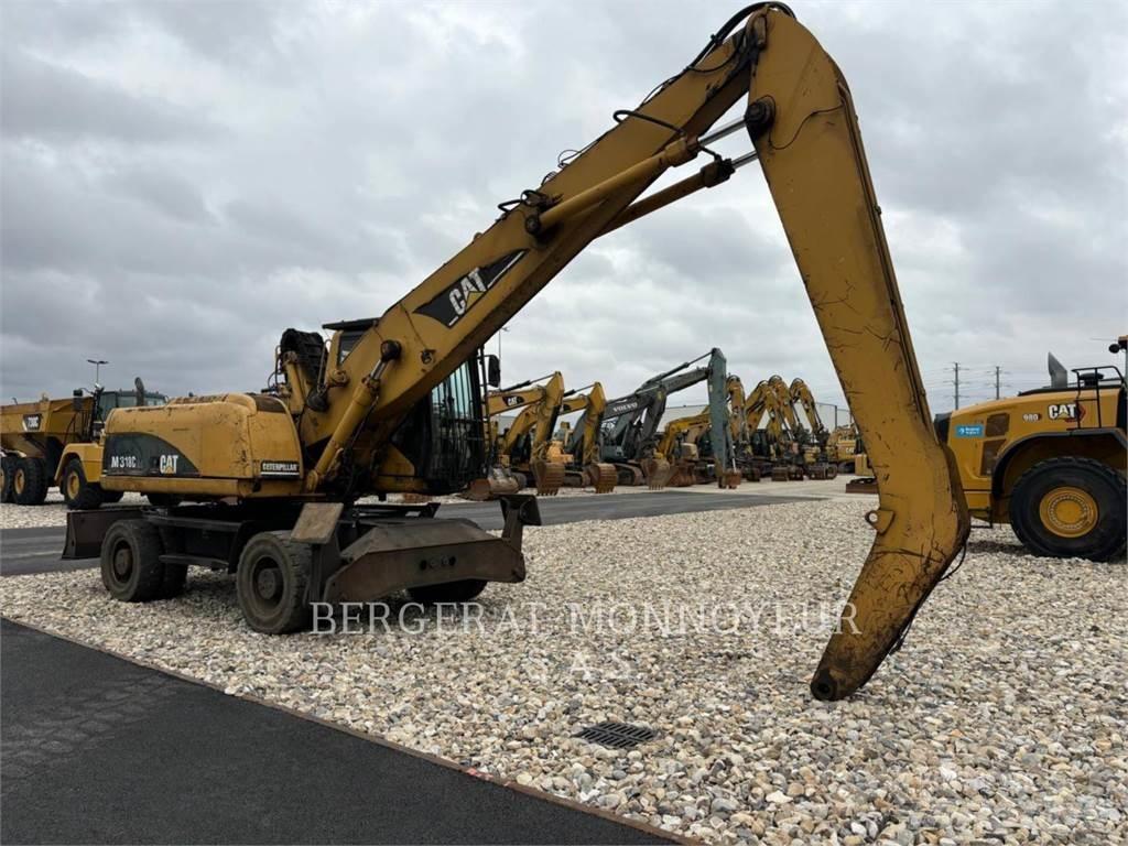 CAT M318C Колесни екскаватори