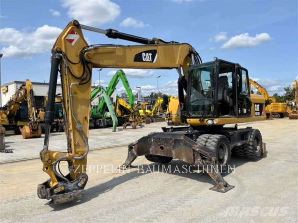 CAT M318D Колесни екскаватори