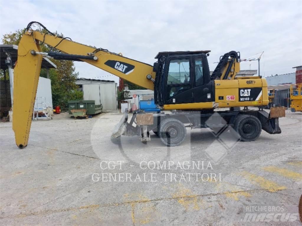 CAT M318D MH Колесни екскаватори