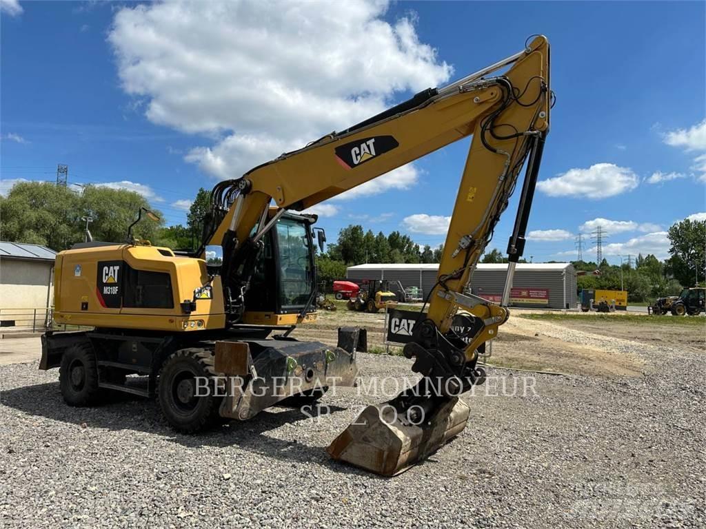 CAT M318F Колесни екскаватори