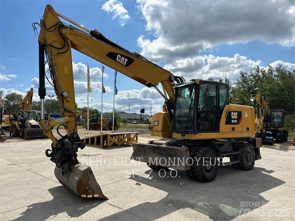 CAT M318F Колесни екскаватори
