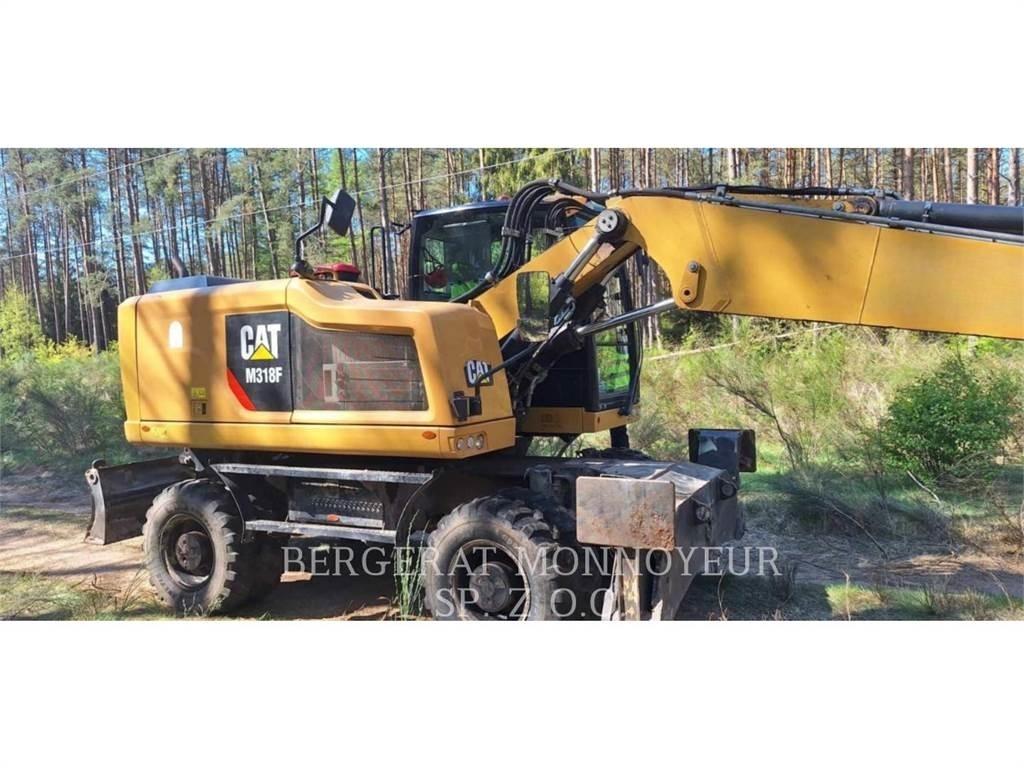 CAT M318F Колесни екскаватори