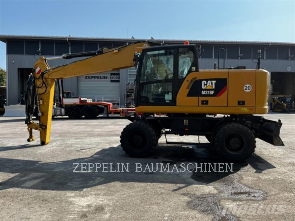 CAT M318F Колесни екскаватори