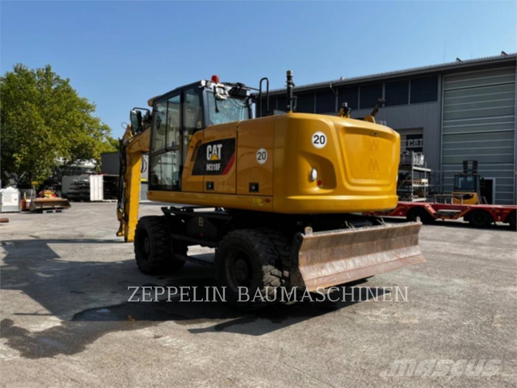 CAT M318F Колесни екскаватори