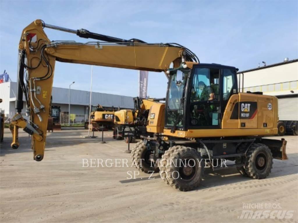 CAT M318F Колесни екскаватори