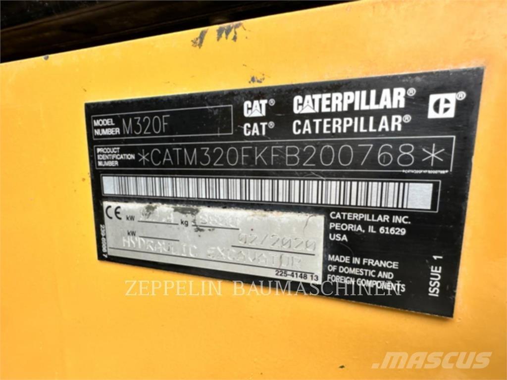 CAT M320F Колесни екскаватори