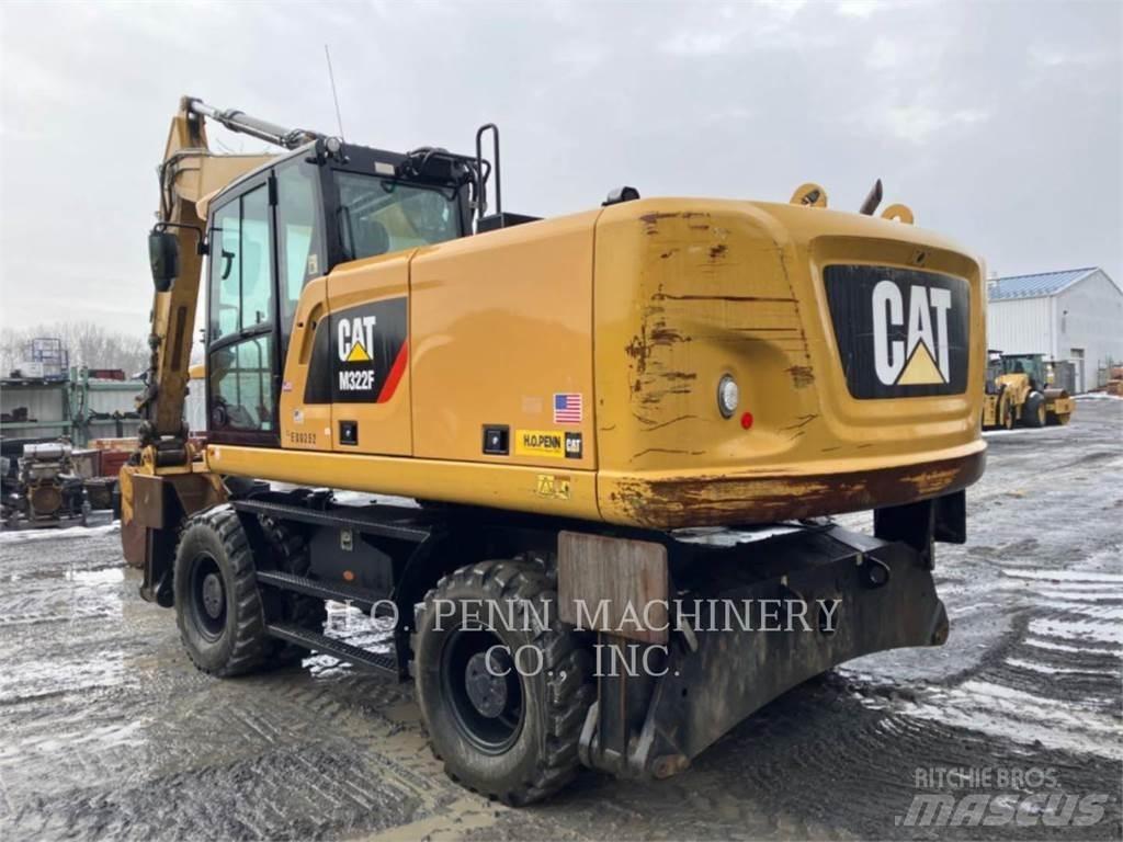 CAT M322F Колесни екскаватори