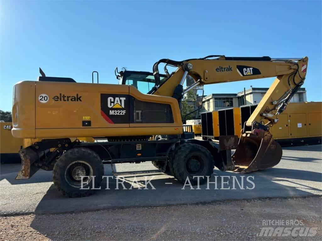 CAT M322F Колесни екскаватори