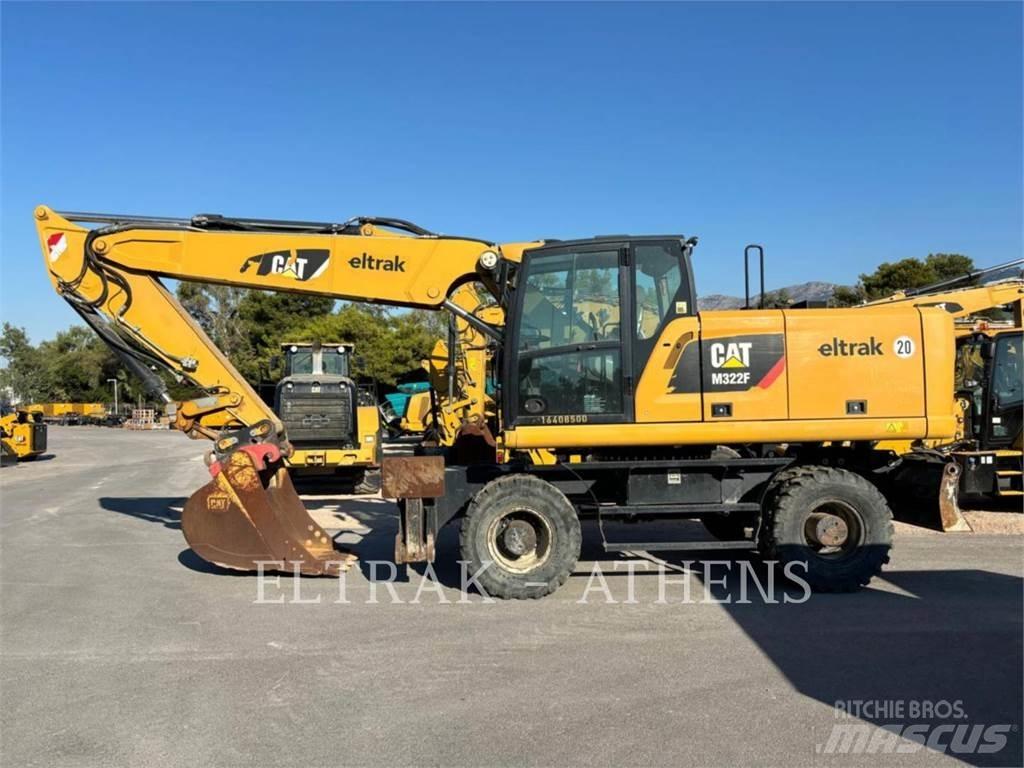 CAT M322F Колесни екскаватори