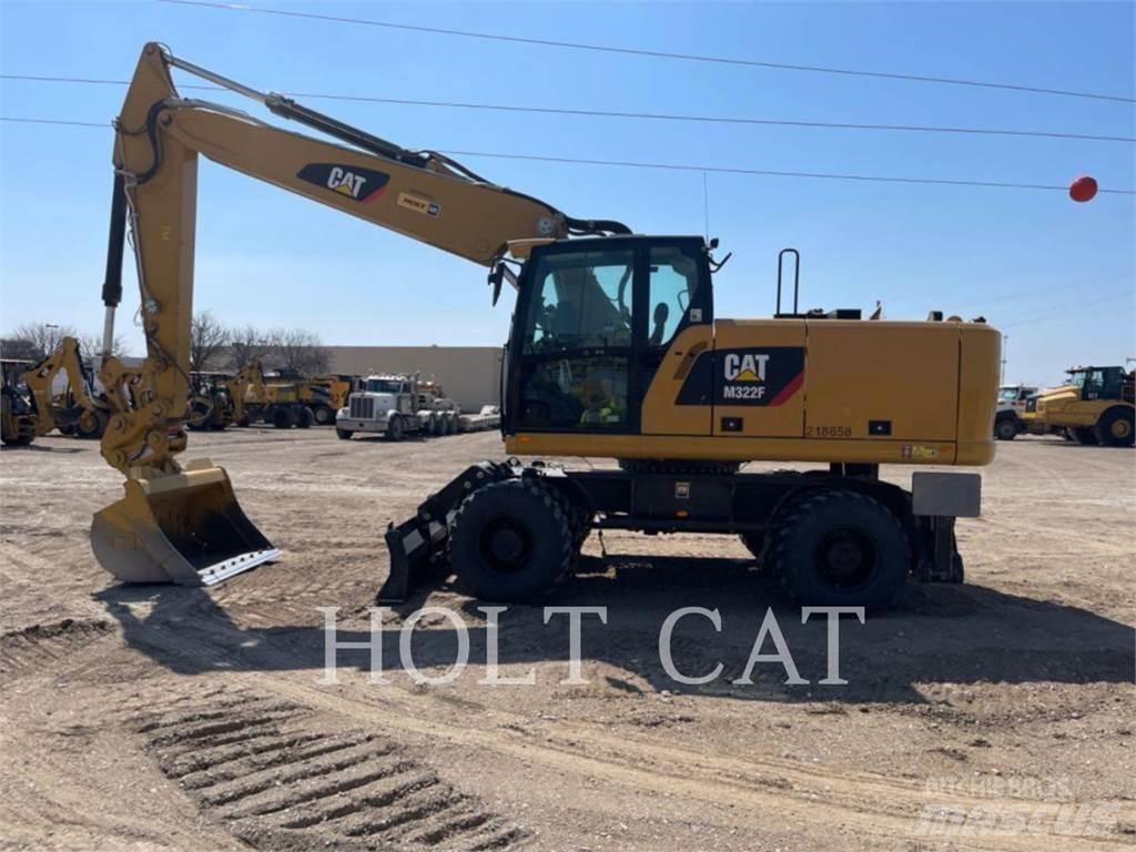 CAT M322F Колесни екскаватори