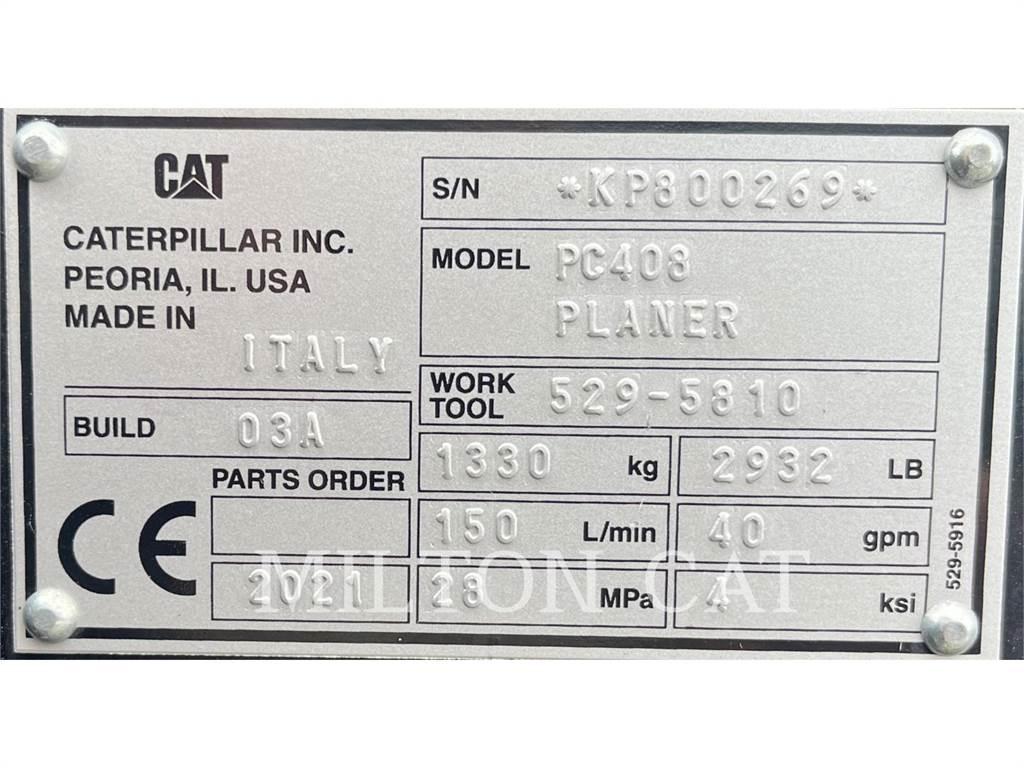 CAT PC408 COLD PLANER Рендосвач