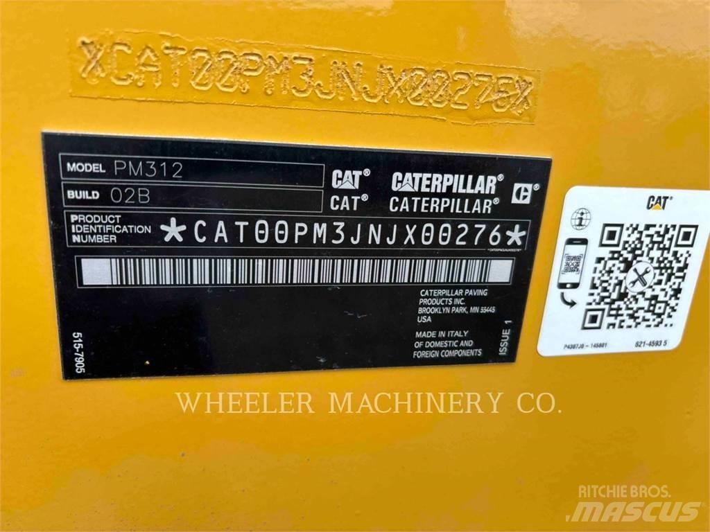 CAT PM312 Машини за студено раздробяване на асфалт