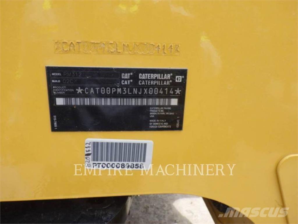 CAT PM312-02 Машини за асфалт