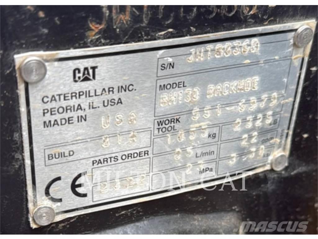 CAT SSL BH130 BACKHOE Товарачи със заден ескаватор