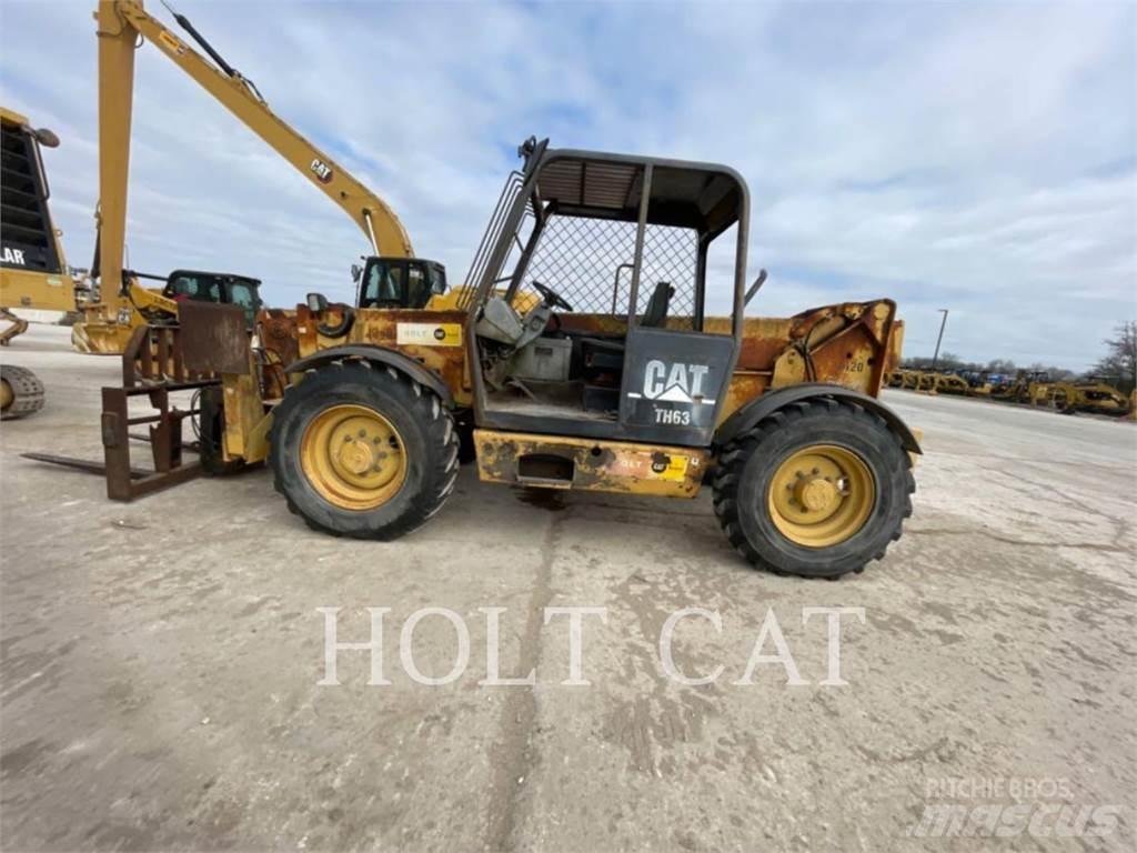 CAT TH63 Телескопични товарачи