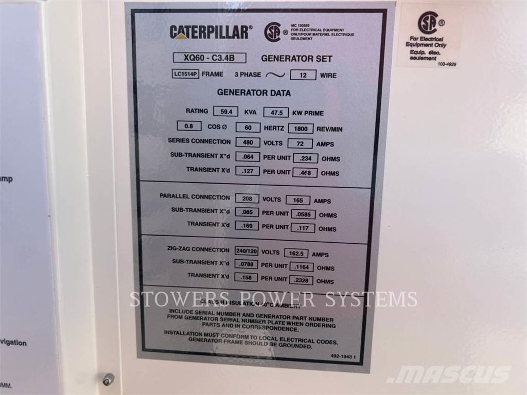 CAT XQ60-48KW Други генератори
