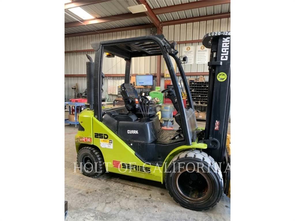 Clark S25D Дизелови камиони