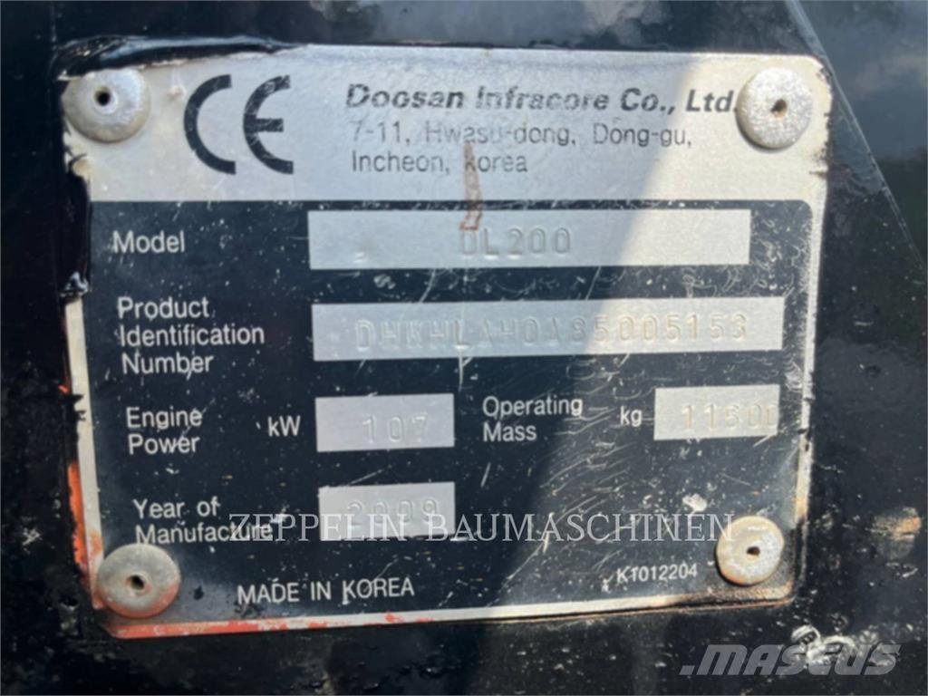 Doosan DL200-5 Колесни товарачи