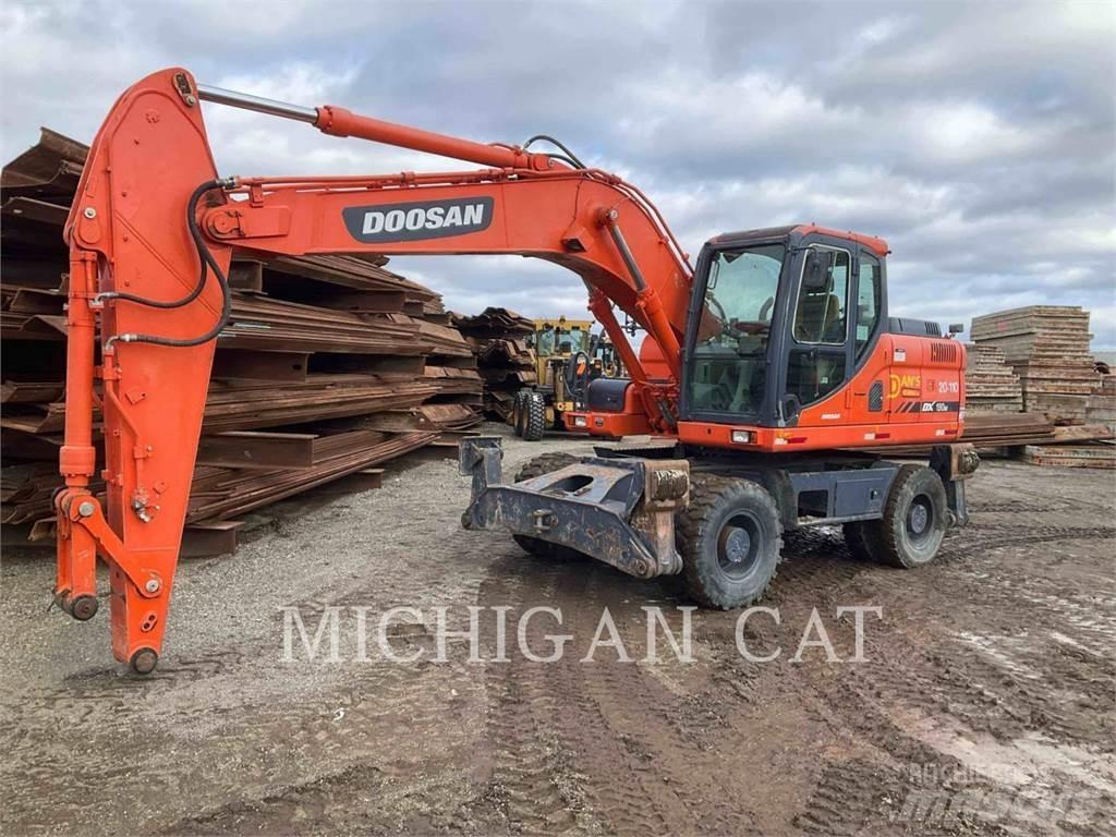 Doosan DX190W Колесни екскаватори