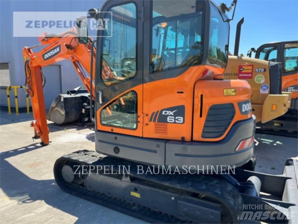 Doosan DX63-3 Верижен екскаватор