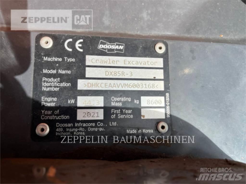 Doosan DX85R-3 Верижен екскаватор