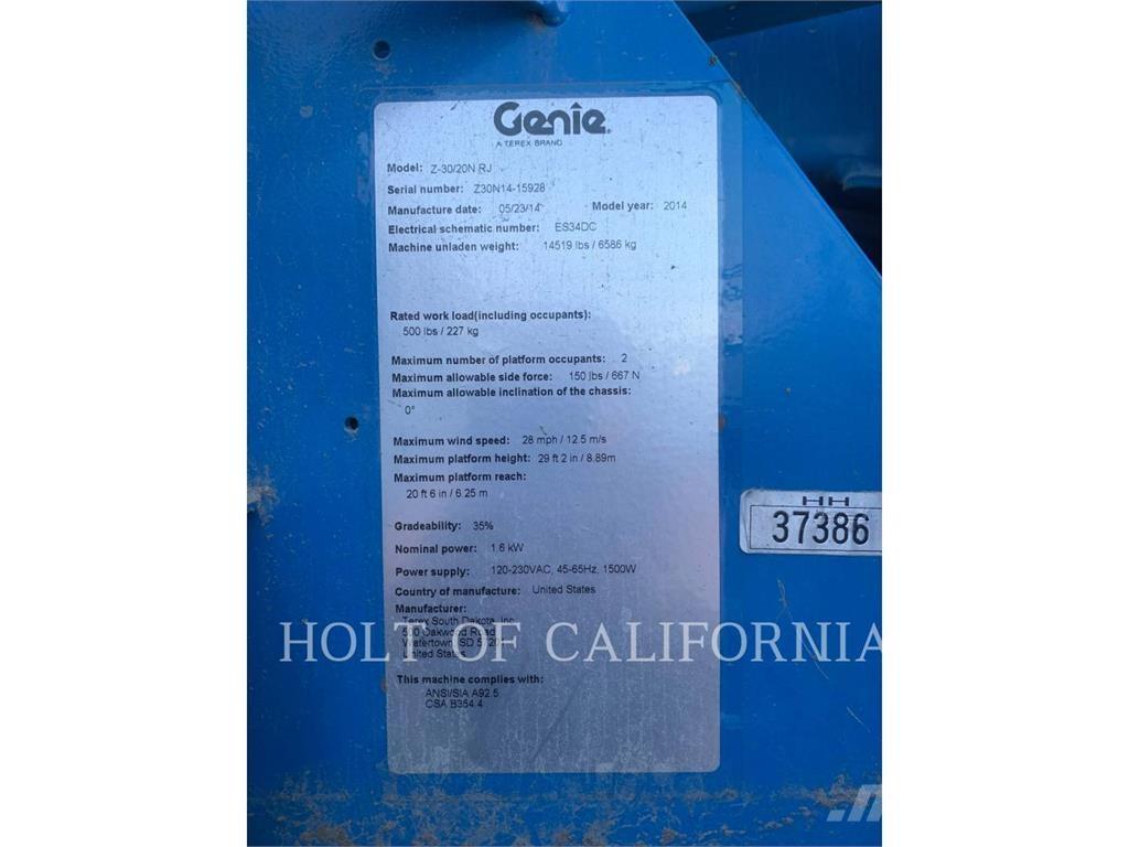 Genie BOOM Z30 Съчленени стрелови подемници