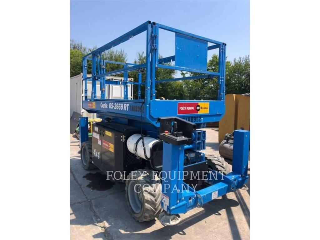 Genie GS2669RTGO Ножични работни платформи