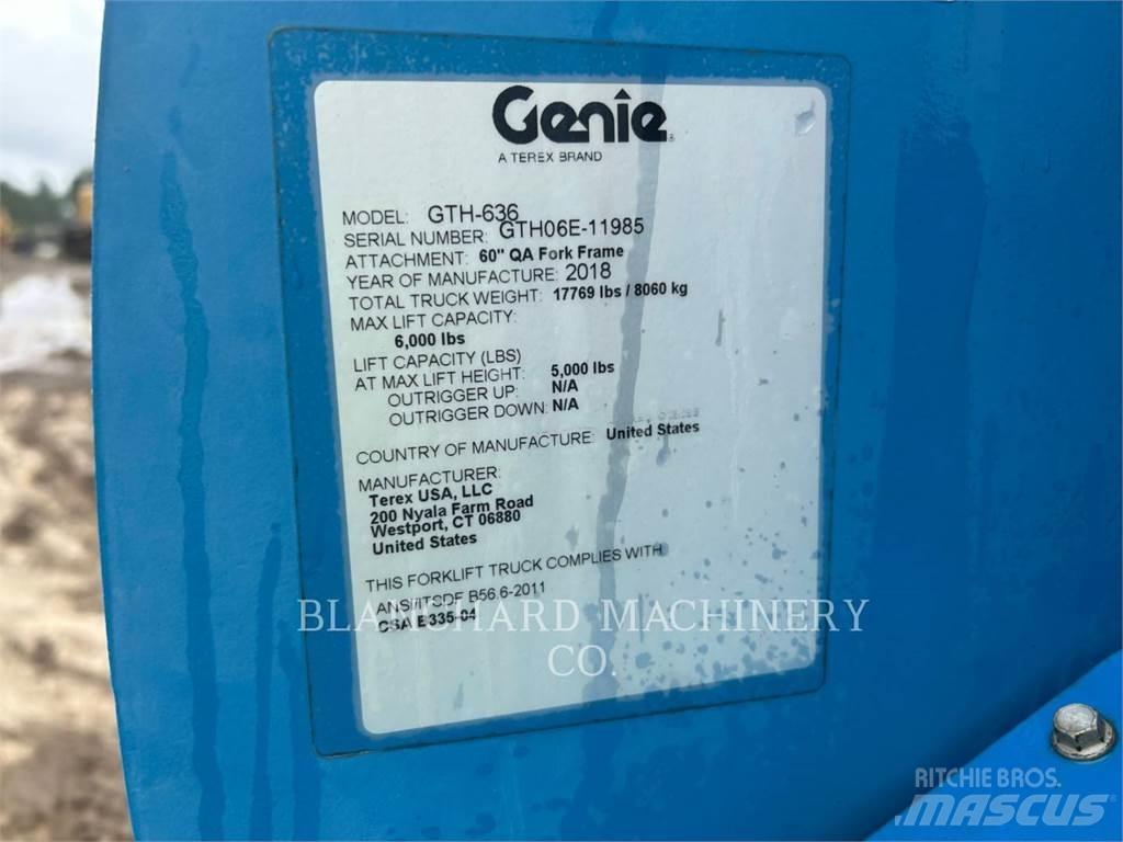 Genie GTH-636 Телескопични товарачи
