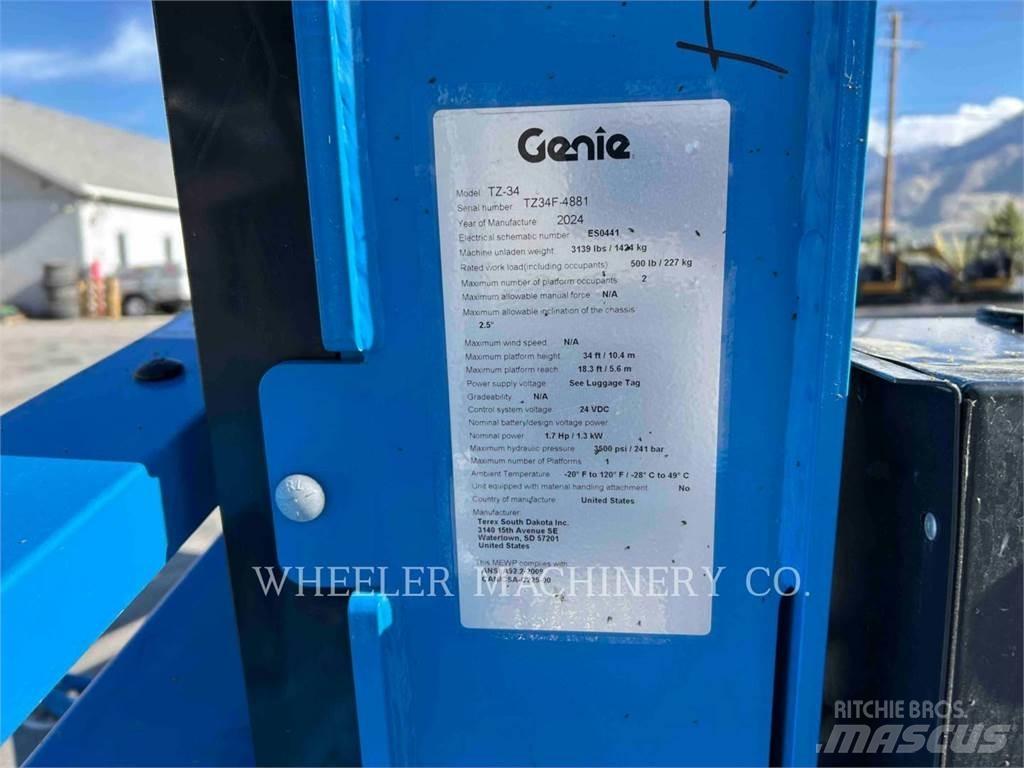 Genie TZ34/20 Съчленени стрелови подемници