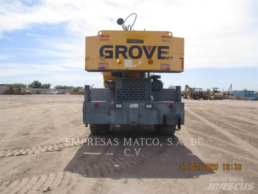Grove RT600E Всъдеходни кранове