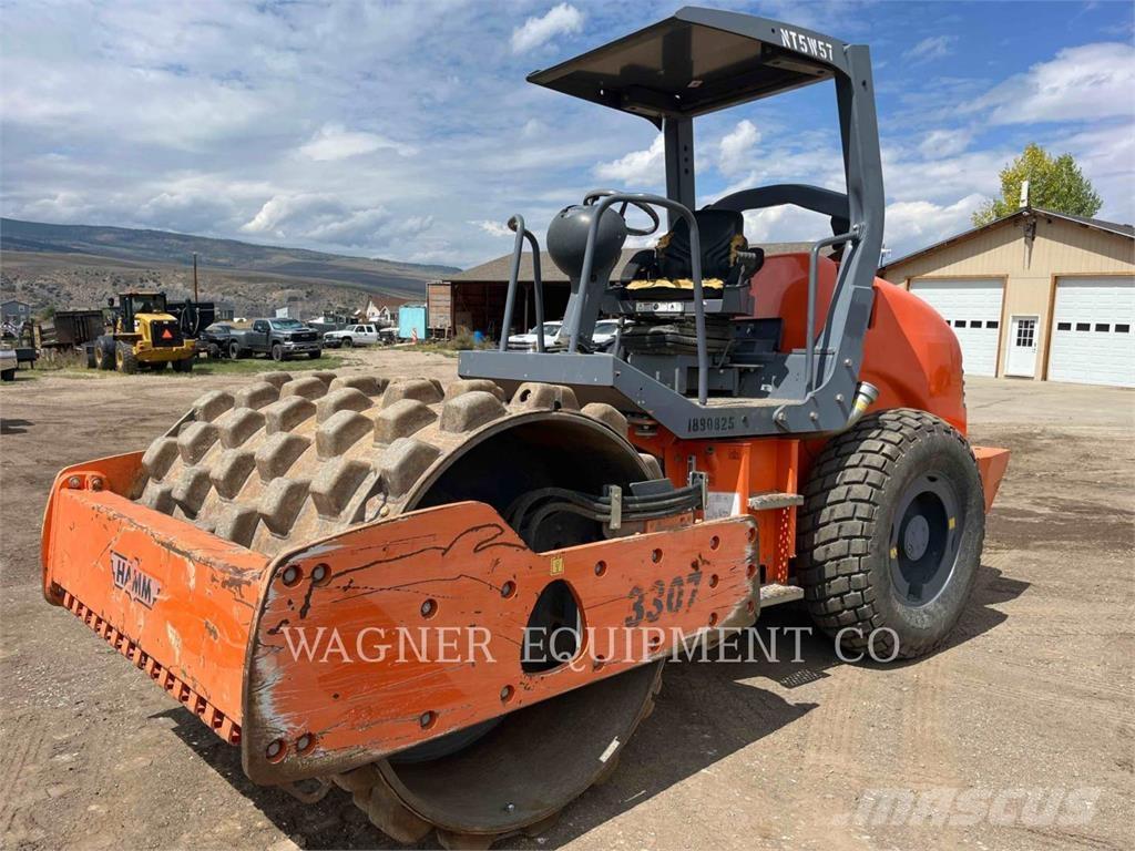 Hamm 3307 Еднобарабанни ролки
