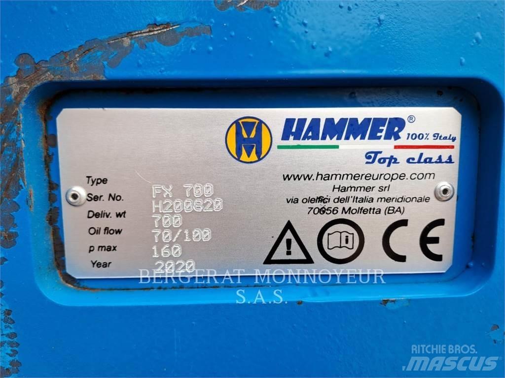 Hammer BRH.FX700.8T/14T Чукове/Раздробители
