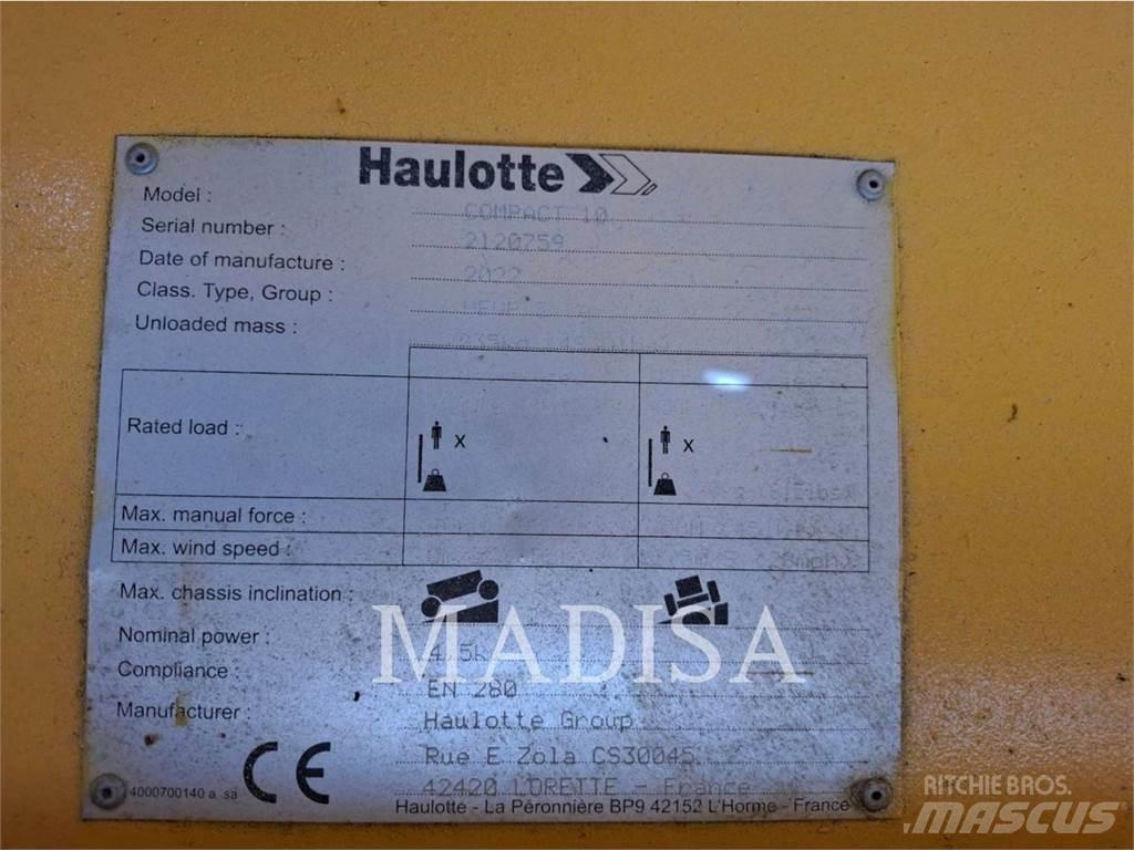 Haulotte COMPACT 10 Ножични работни платформи