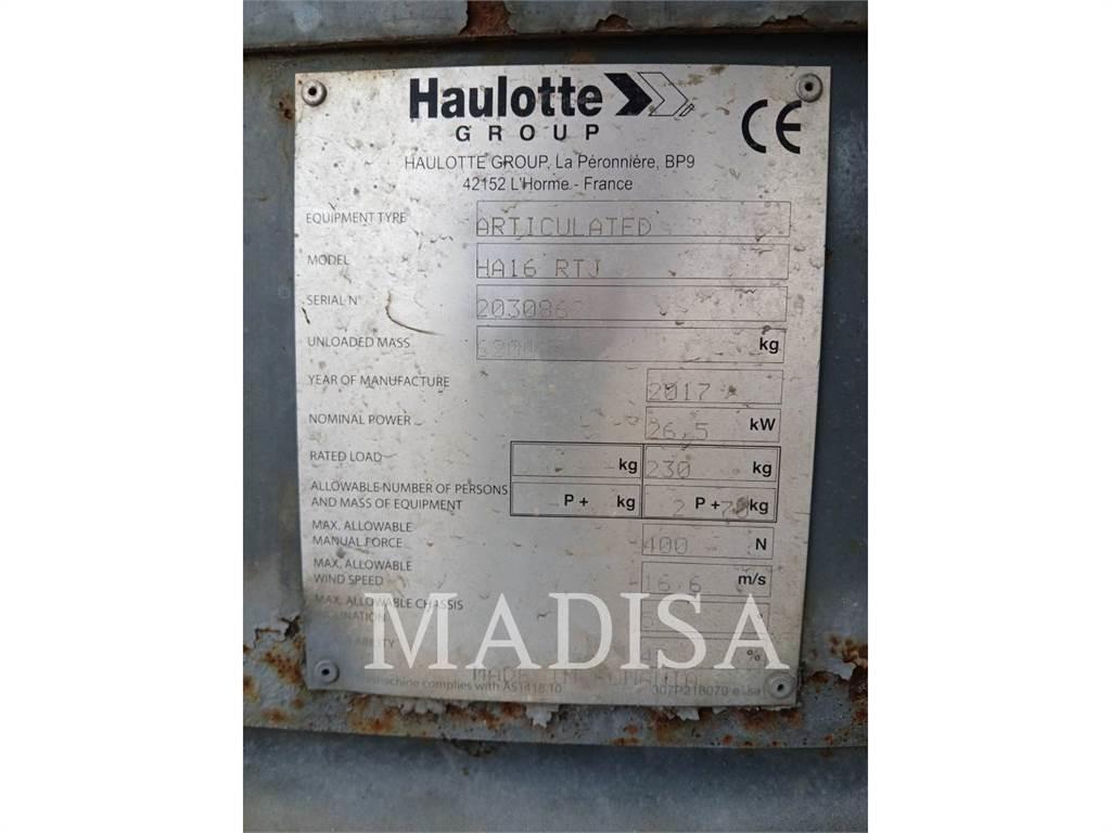 Haulotte HA16 RTJ Съчленени стрелови подемници