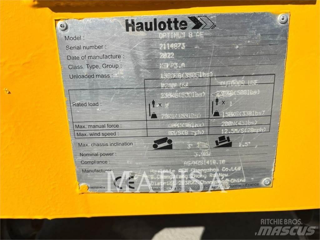 Haulotte OPTIMUM 8 Ножични работни платформи