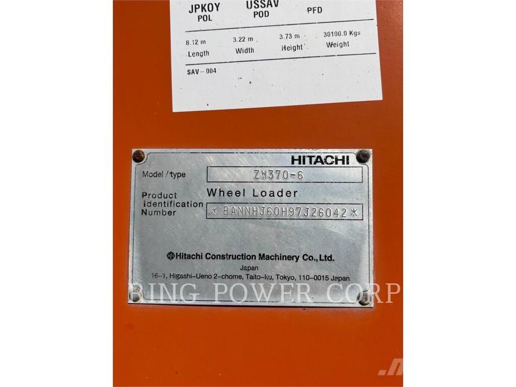 Hitachi ZW3706-6 Колесни товарачи
