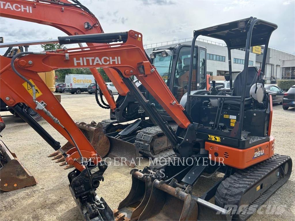 Hitachi ZX26U-6 Верижен екскаватор