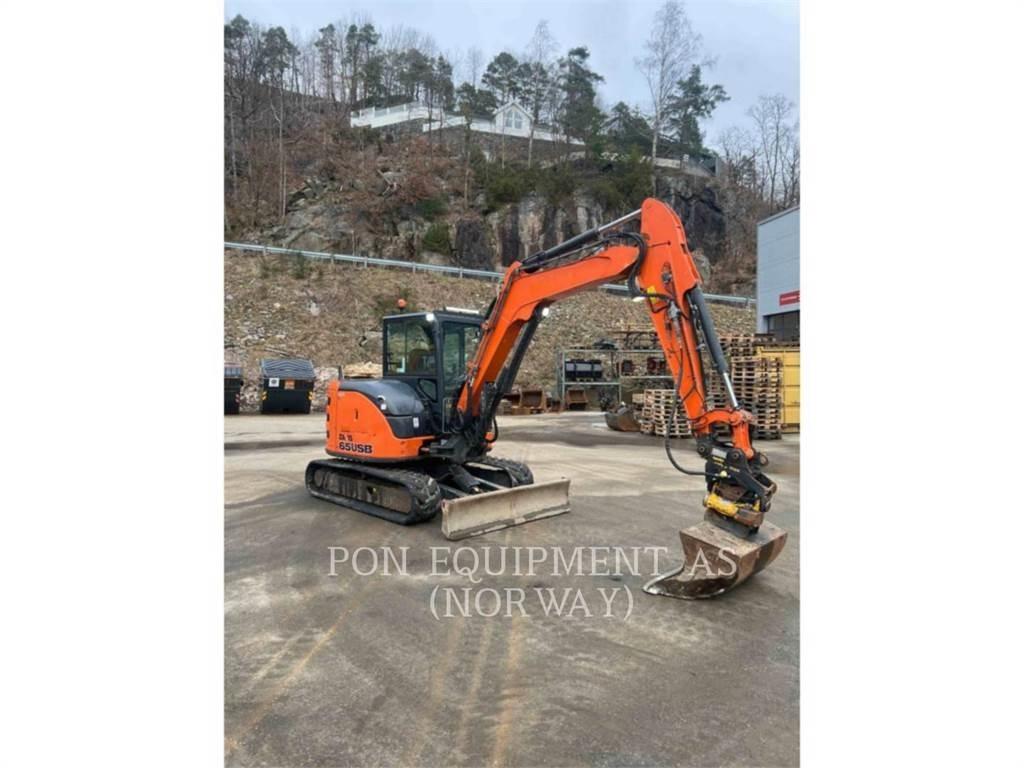 Hitachi ZX65 Верижен екскаватор