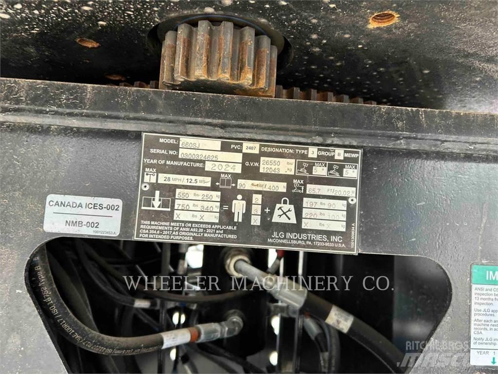 JLG 660SJ SP Съчленени стрелови подемници