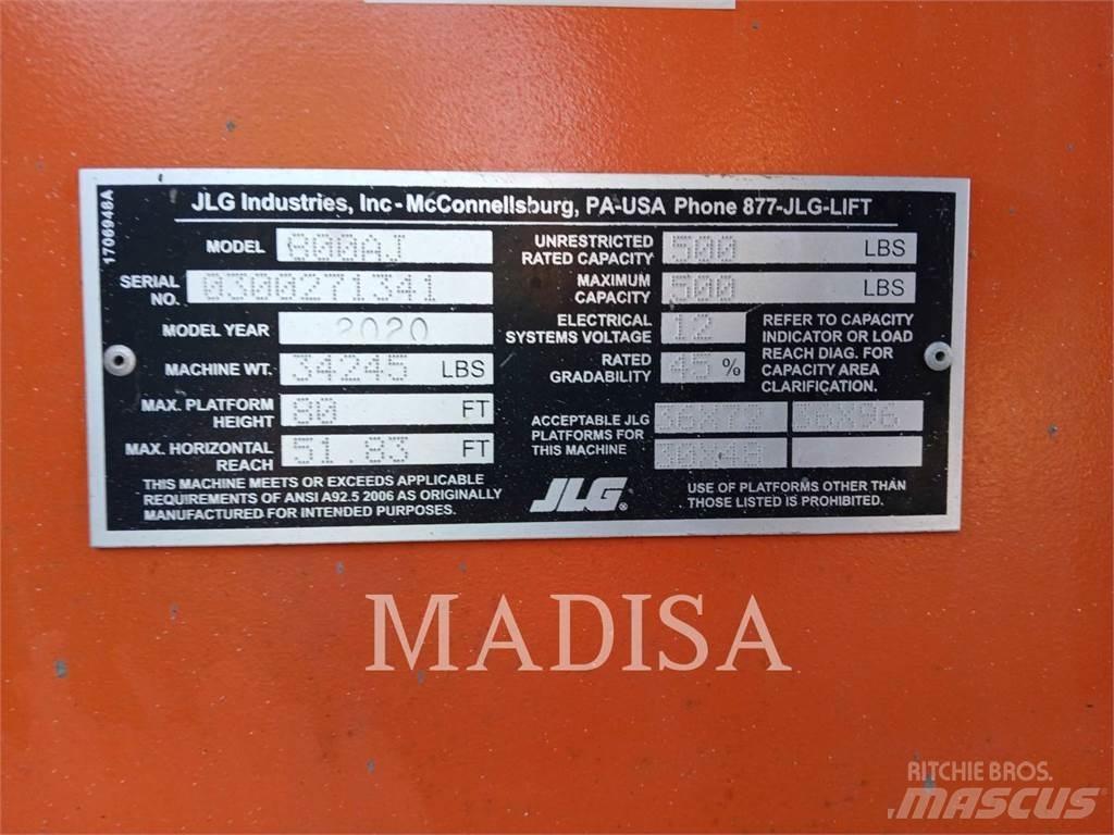 JLG 800 AJ Съчленени стрелови подемници