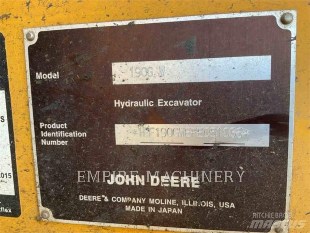 John Deere 190G Верижен екскаватор