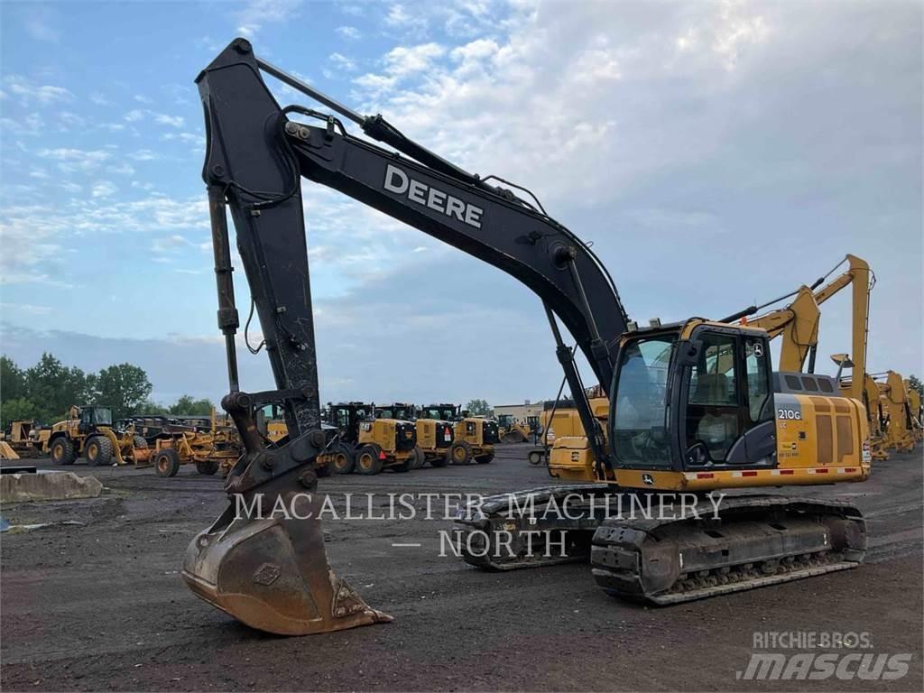 John Deere 210G Верижен екскаватор